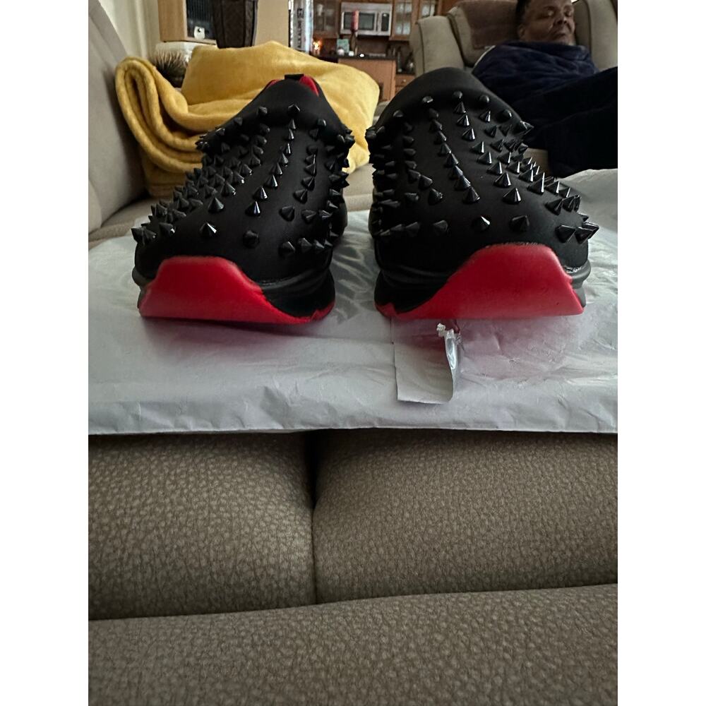 Punk Spiked Slip-On Sneakers – (NWOT) Sz 11 (Fits Like 10) - Picture 3 of 16